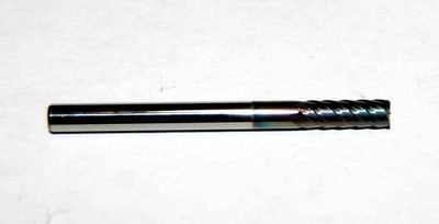 1/4'' 6 FLT Carbide VH  High Perf. CNC Milling End Mill-Upto 65HRc Hardened Steel