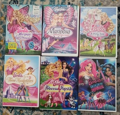 Old Barbie Barbie Movies Full For Free Barbie DVD Set Of Movies