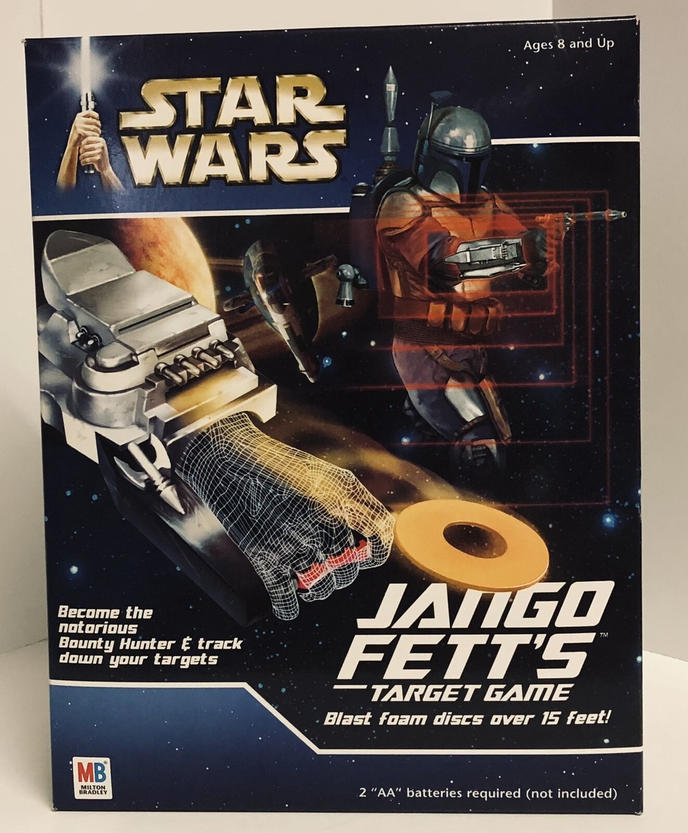 スターウォーズ ジャンゴ・フェット ターゲットゲーム STAR WARS JANGO FETT'S TARGET GAME Star Wars - Jango Fett's Target Game - Milton Bradley 2002