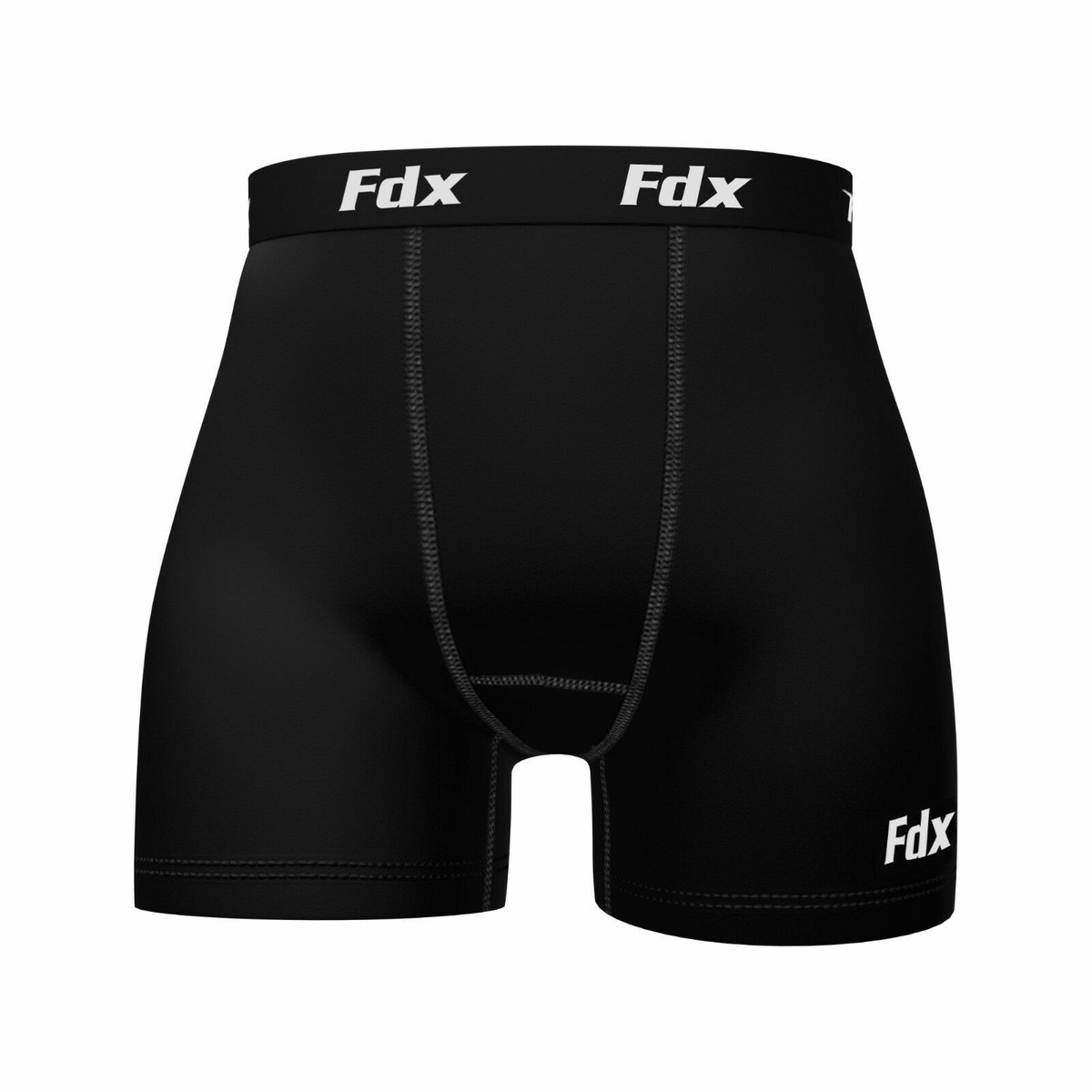 FDX New Mens Compression Boxer Shorts Sports Briefs skin tight fit