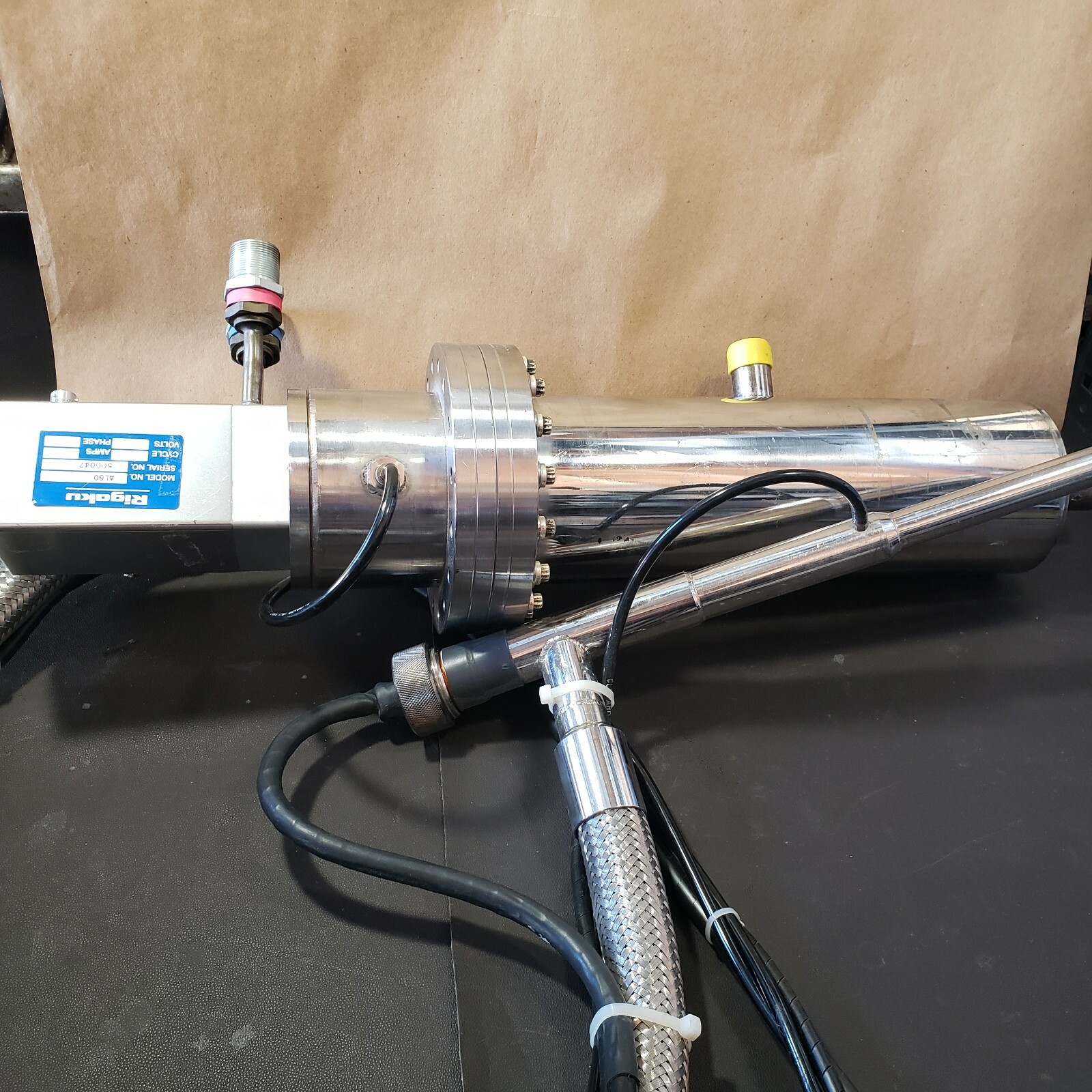 Rigaku AL60 Cryogenic Cooler Cryocooler Cryo Molecular Heat Pump Liquid Nitrogen eBay