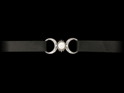 Alchemy Gothic Halsschmuck - Triple Goddess - Choker Kette dreifaltige Göttin 