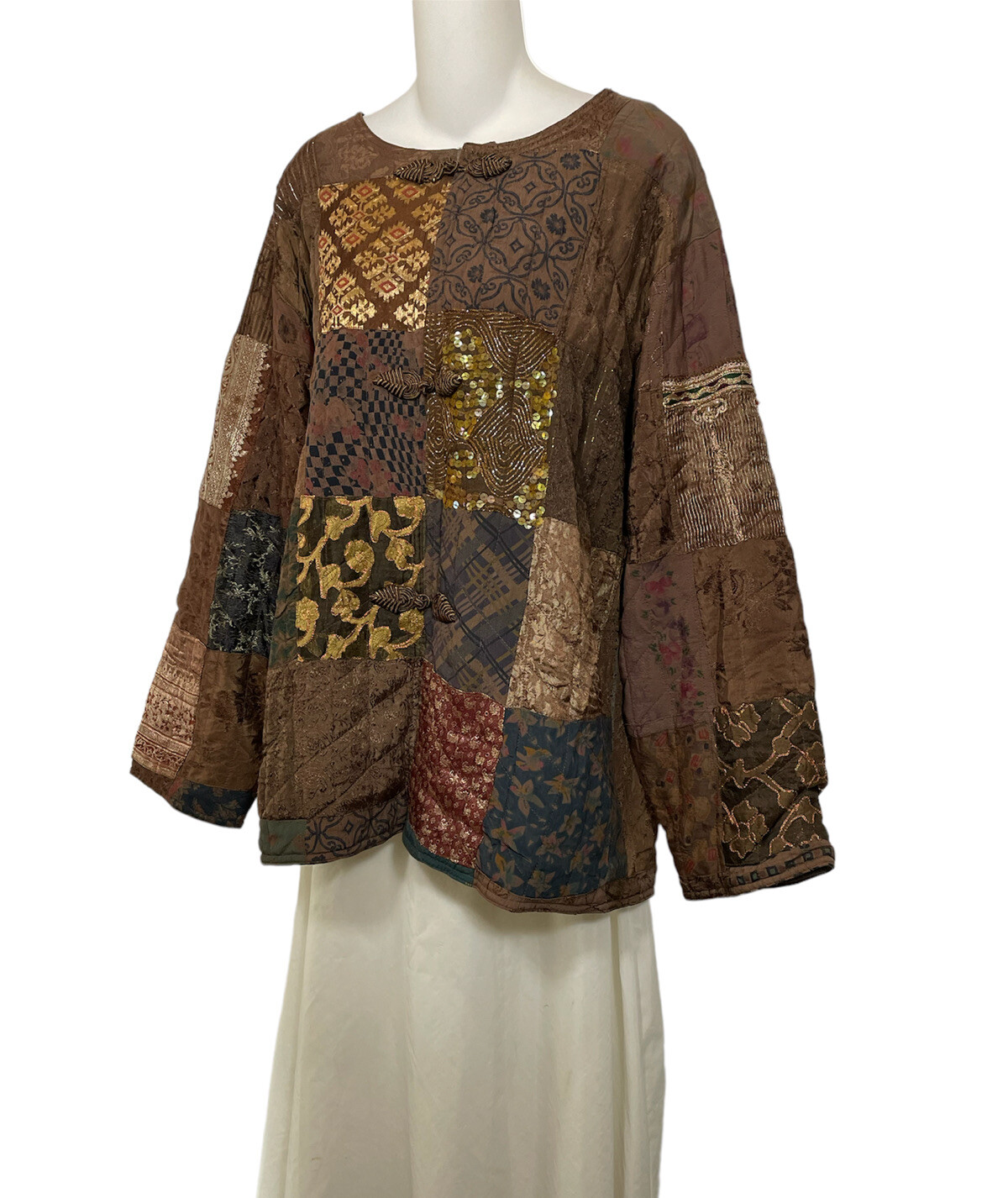 Celeste Tapestry Jacket Size Medium Large Art to … - image 3