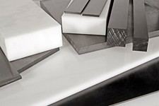 POM-C  natur/schwarz  t= 5-60 mm Länge= wählbar Zuschnitte Rechteck Leiste