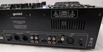 Gemini CDM-3600 DJ CD Mixing Deck Black. NOT WORKING SELLING