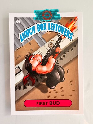 91b FIRST BUD lunch box left overs series 11 set single cards GPK LBLO