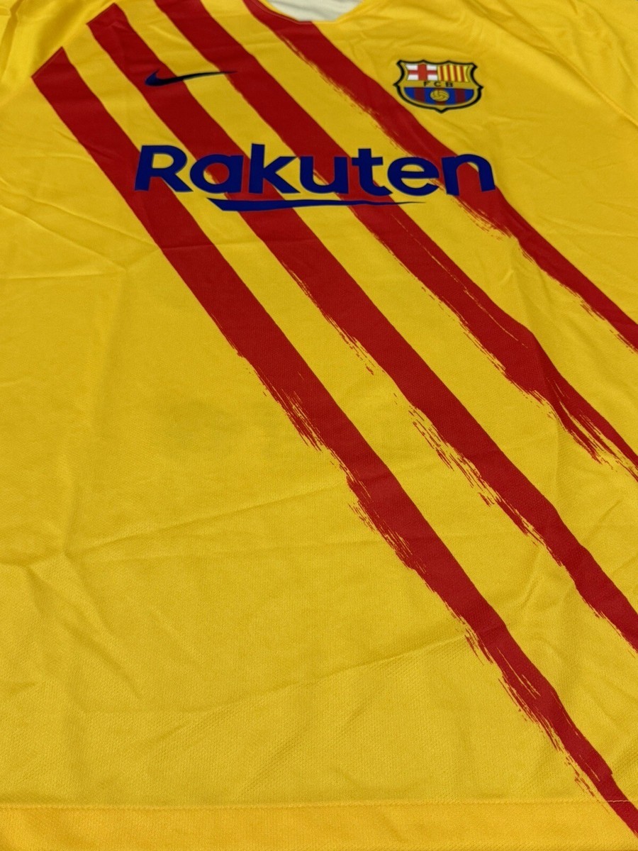 Nike Barcelona Senyera Fourth Jersey 19/20 Sz XL (CT2527 727) for