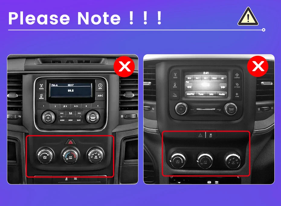  rádio estéreo automotivo 64gb android13 gps carplay para dodge ram 1500 2500 3500 2013-18 