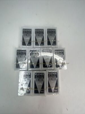 Seki Edge Feather Double Edge Razor Blades - SF5PK 50 Count 10packs x 5 Razors