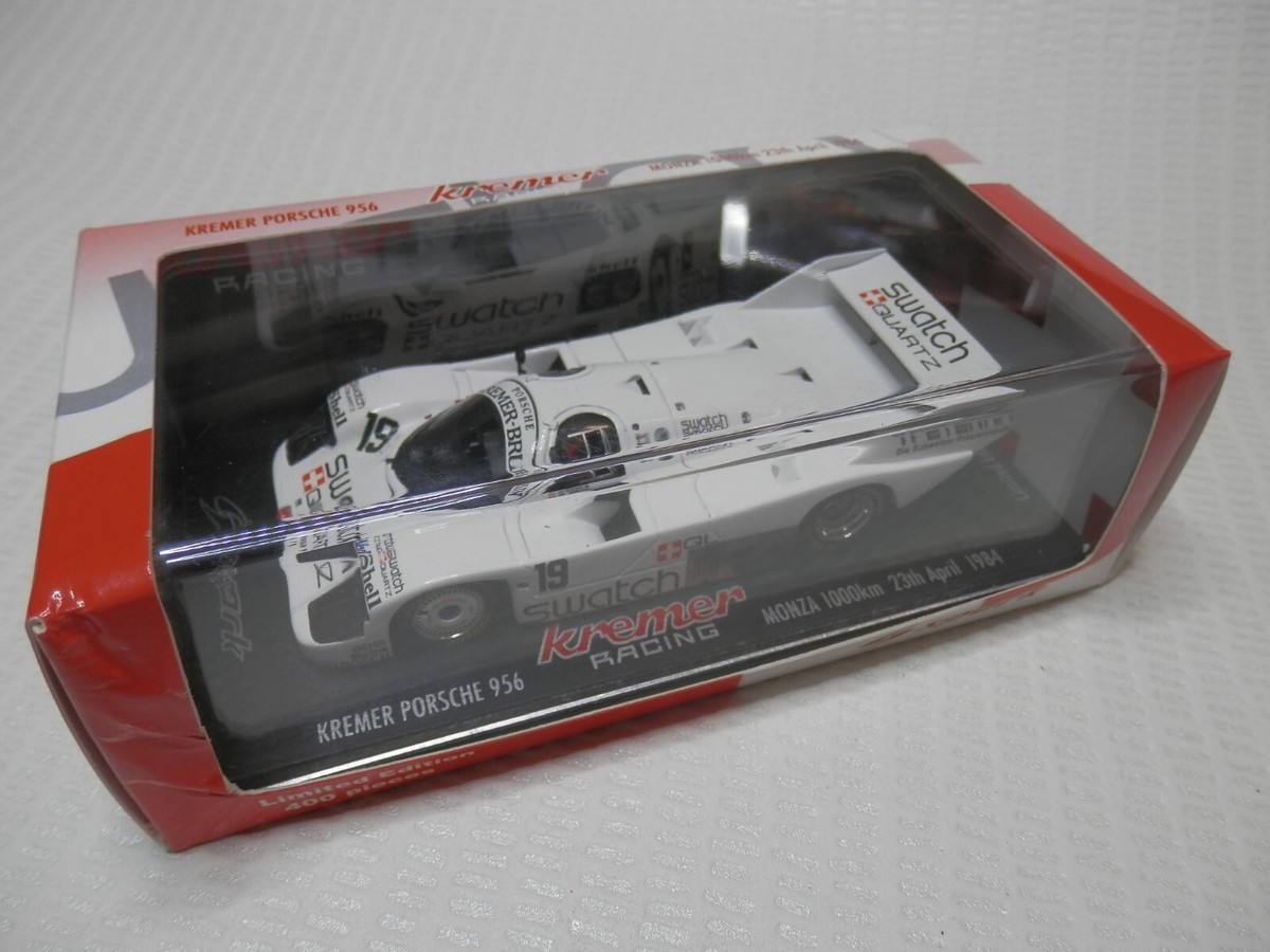 Porsche 956 Kremer Brun , Monza 1984 #19 , Spark KAN029 1:43 Porsche 956 Kremer Brun , Monza 1984 #19 , Spark KAN029 1:43