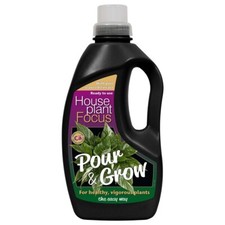 Growth Technology Houseplant Focus Pour & Grow healthy Plant Food 1L 11.98 per litre