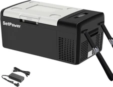 15L Car Refrigerator Portable Freezer 12V Cooler Camping for Truck RV Travel