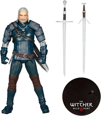 McFarlane Toys The Witcher Geralt of Rivia 7 in Action Figure Wild Hunt