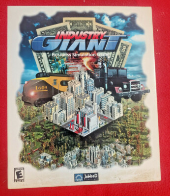 Industry Giant PC CD Computer game NEW Sealed BIG BOX | eBay