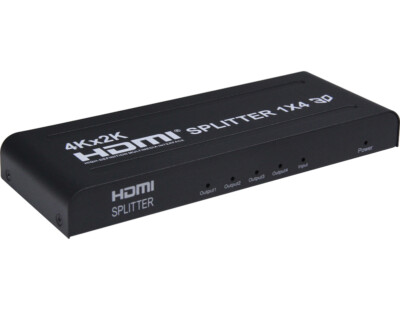 4kx2k HDMI Splitter 1x4 Distributor Converter 1 in 2 4 TV out 3D
