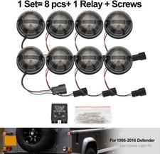 73MM Für Land Rover Defender 90 110 130 LED-Blinker-Stopp-Rücklicht-Upgrade-Kit 73MM Für Land Rover Defender 90 110 130 LED-Blinker-Stopp-Rücklicht-Upgrade-Kit