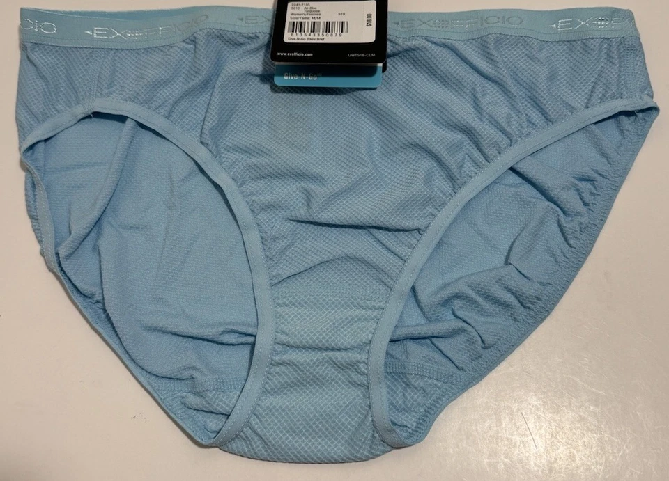 3 Pair ExOfficio Give-N-Go BIKINI BRIEF Woman Travel Mesh Pantie XS/S/M/L/2XL - Image 2 of 4