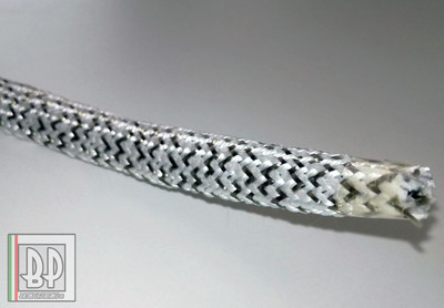 Fireproof Sheath in Composite Fiber Basalt Glass diameter 8mm Insulation +550°C