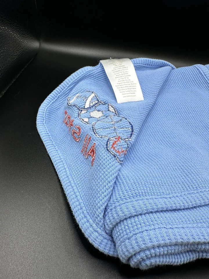 Koala Baby All Star Pelotas Deportivas Bebé Manta Azul Tejido Waffle Térmico De Colección TRU Foto 3 de 4