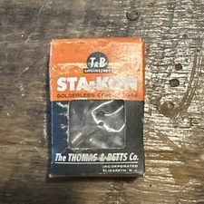 T&B STA-KON C10-38 3/8" Solderless Connectors For Stranded & Solid Wires 48pcs