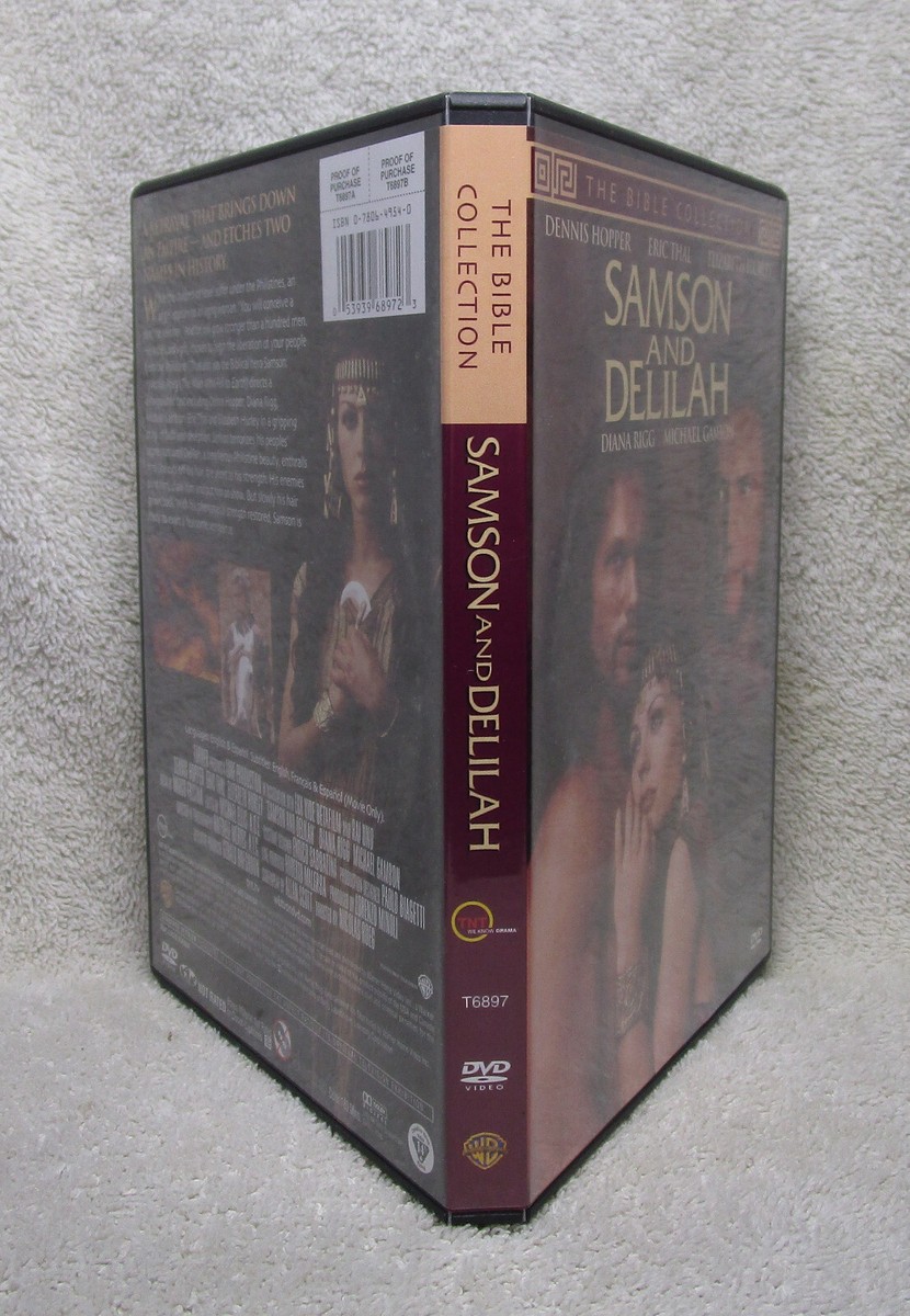 SAMSON & DELILAH The Bible Collection DVD Movie Official TNT