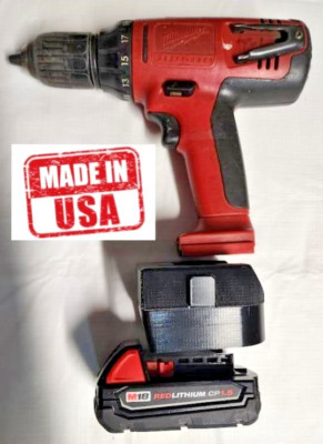 Adapter Compatible with Milwaukee M18  Lithium battery to  V14.4  Nicad tools