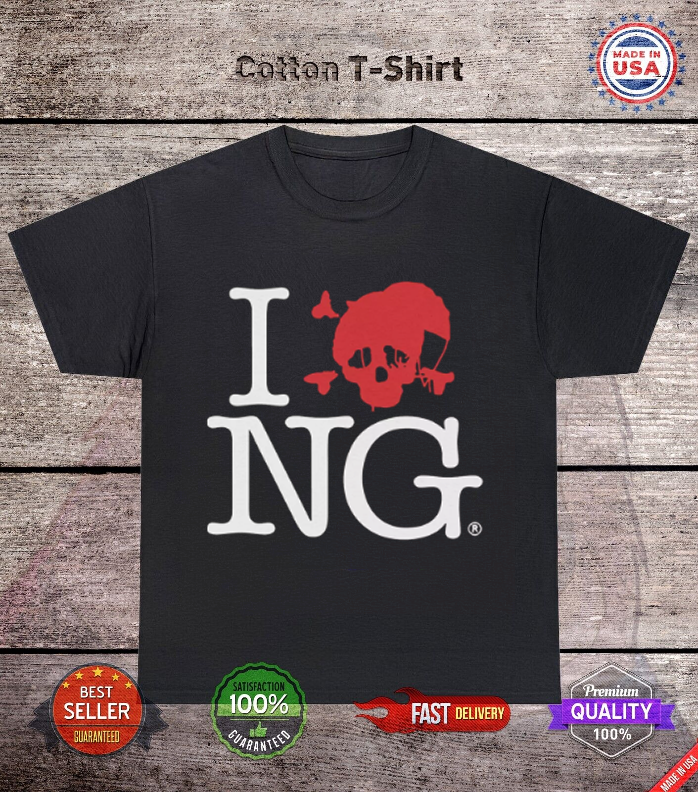 I Love NG I Luv Novagang Unisex T Shirt Full Size S-5XL | eBay