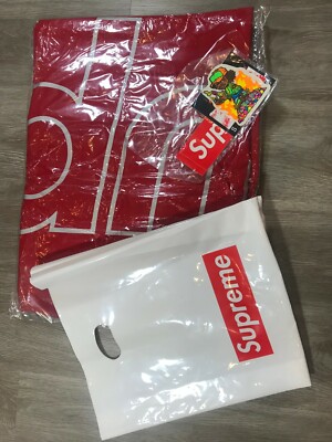 Supreme GORE-TEX Poncho Red Box Logo SEASON SS19 M/L | eBay