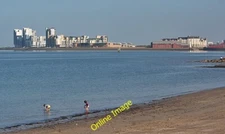 Photo 6x4 Beach at Wardie Newhaven/NT2577 Children enjoy a paddle in the c2012