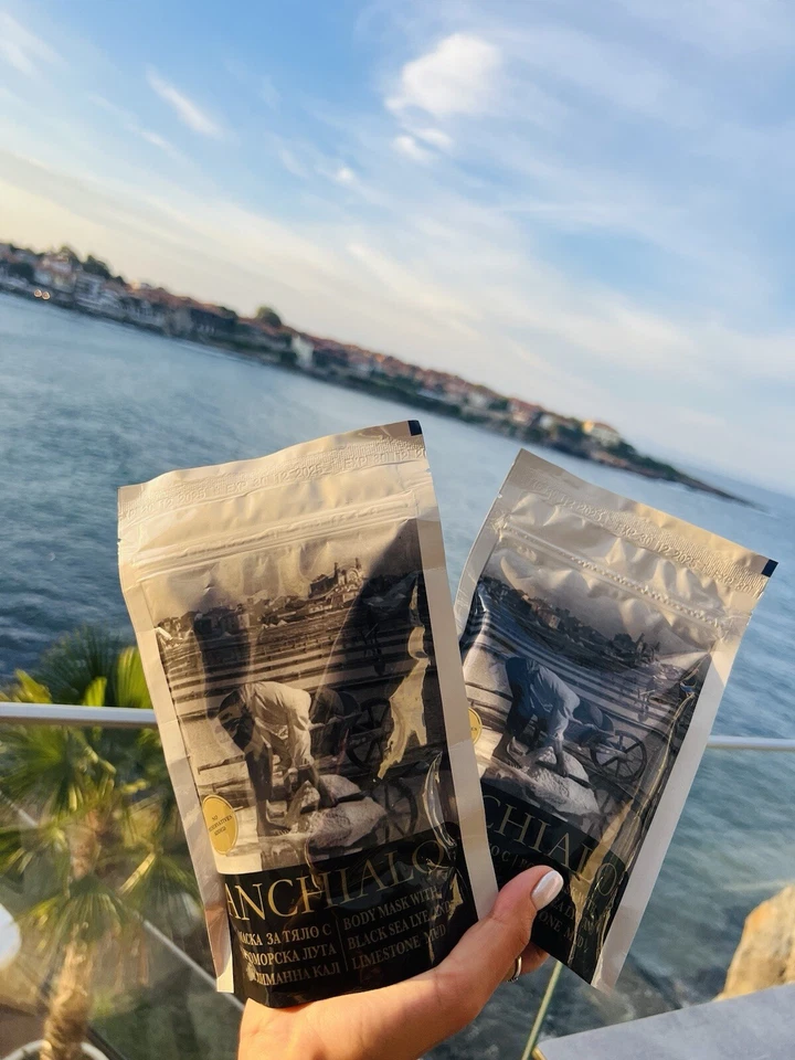 ANCHIALO®️BODY Mask with Black Sea, Lye mud and Limestone mud ANCHIALO®️ - Image 2 of 4