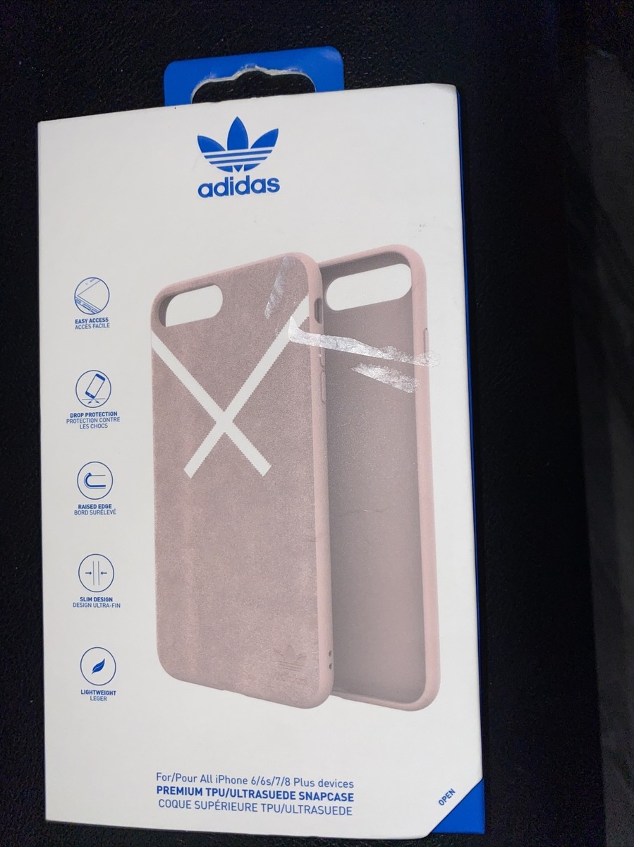 Adidas Original iPhone 6/6s/7/8 Etc Plus Case Premium Ultrasuede
