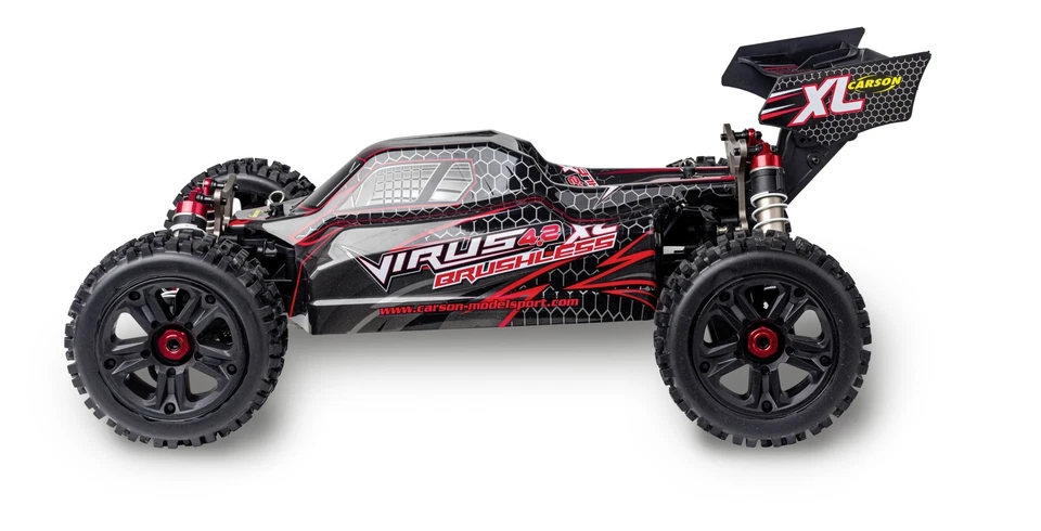 Carson 1:8 Virus 4.2 XL Brushless RTR Offroad Buggy 80 km/h 100 A - Bild 2 von 4