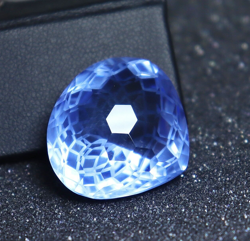 41 Ct Pear Cut Certified Natural Santa Maria Blue Aquamarine Loose Gemstone
