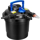 2110 GPH Pond Filter Pump Kit with 13W UV Light Bio Pressure Filter for Koi Pond