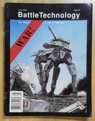 1x  V150: Battle Technology: Issue 0204: READ DESCRIPTION Used/Good Battletech (