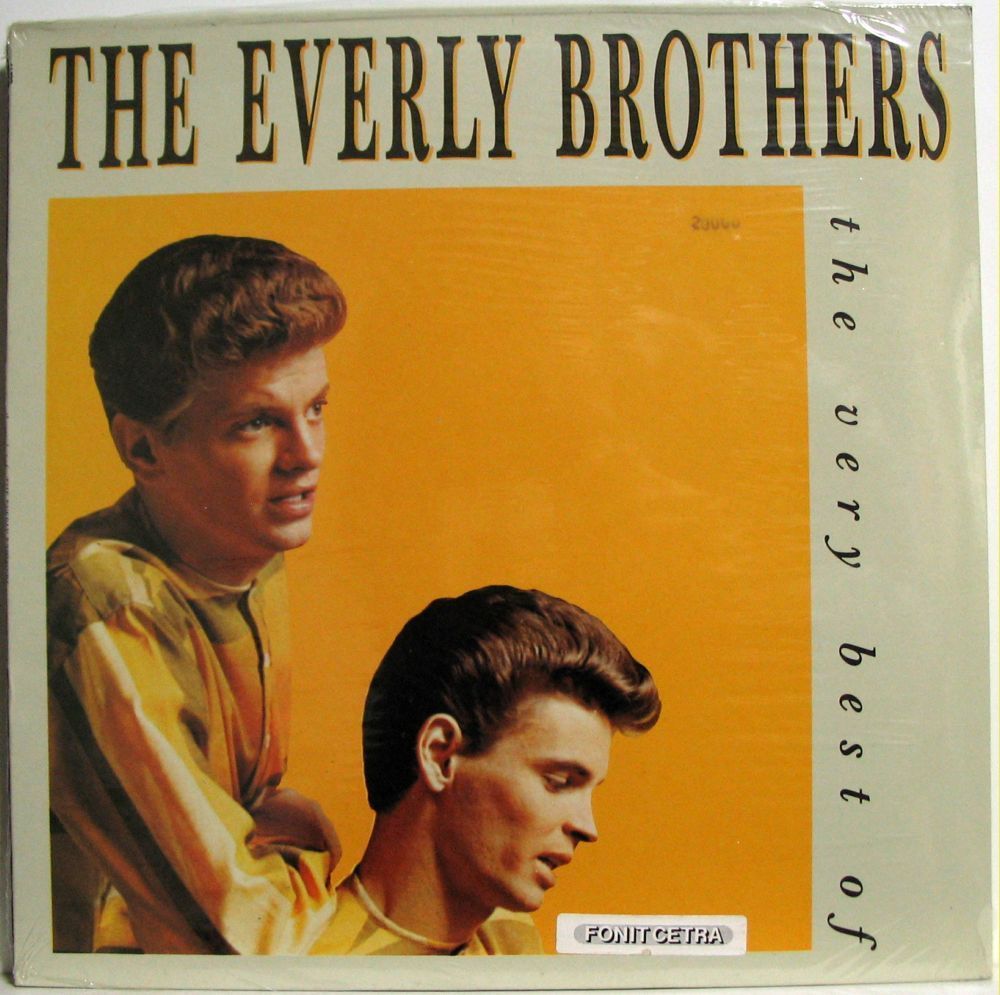 THE EVERLY BROTHERS - THE VERY BEST OF - LP Sigillato