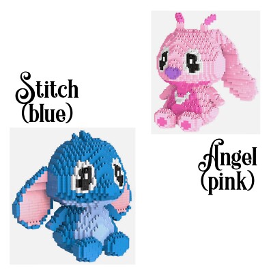Angel, Stitch DIY Model Mini Building Block Sets, Take Your Choice!