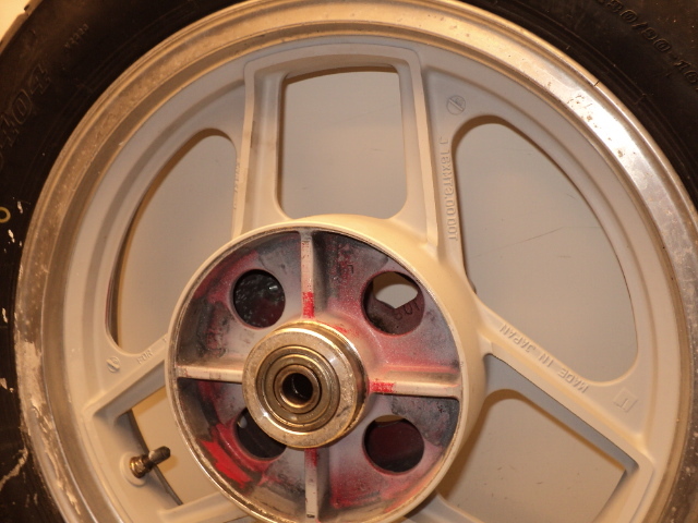 ピアス　No.5117 Kawasaki ZX600 ZX 600 Ninja #5117 Aluminum Rear Wheel & Tire | eBay