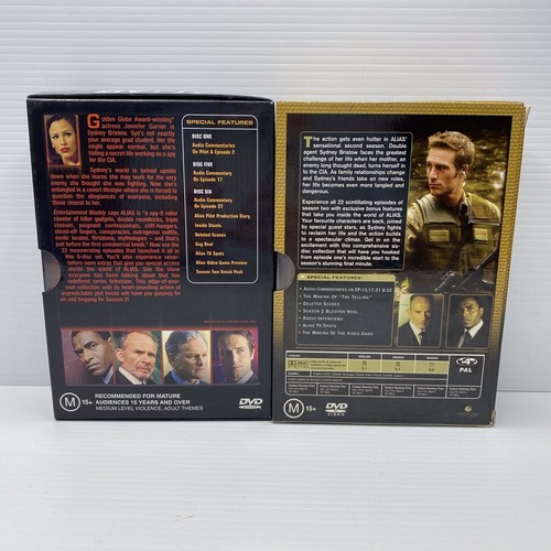 Alias - The Complete 1st + 2nd Seasons DVD Bundle | Reg 4 PAL | 12 Discs TV - Bild 2 von 8