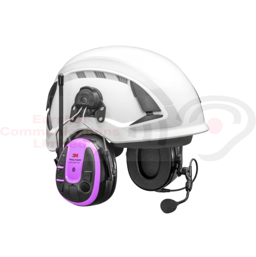 3M Peltor MRX21P3EWS7 WS Alert XPI+ FM Radio Helmet Attached Bluetooth Headset