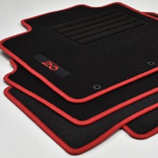 Mattenprofis Velours Fußmatten Edition rot für Hyundai i20 GB ab Bj.12/2014 -