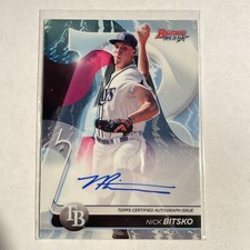 2020 Bowman's Best Best of 2020 Auto Nick Bitsko #B20-NB Auto