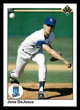 JOSE DEJESUS ⚾ 1990 Upper Deck Baseball #255 Kansas City Royals