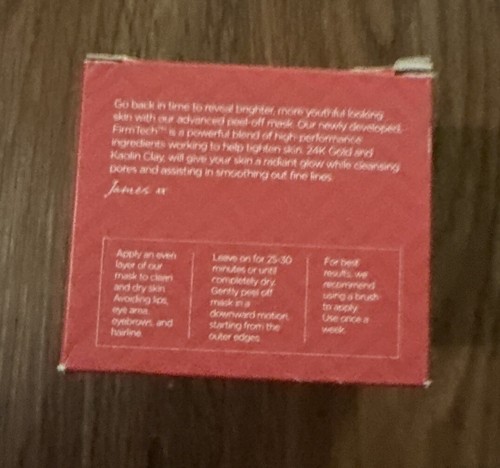JAMES Time Machine Cleansing Peel-Off Mask NEW - Picture 4 of 5