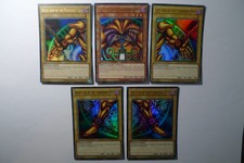 Exodia The Forbidden One Set * Ultra Rare YGLD * Slight Damage * Yu-Gi-Oh