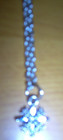 New girls 16" silver chain with cross shape pendant   #52a — photo 2