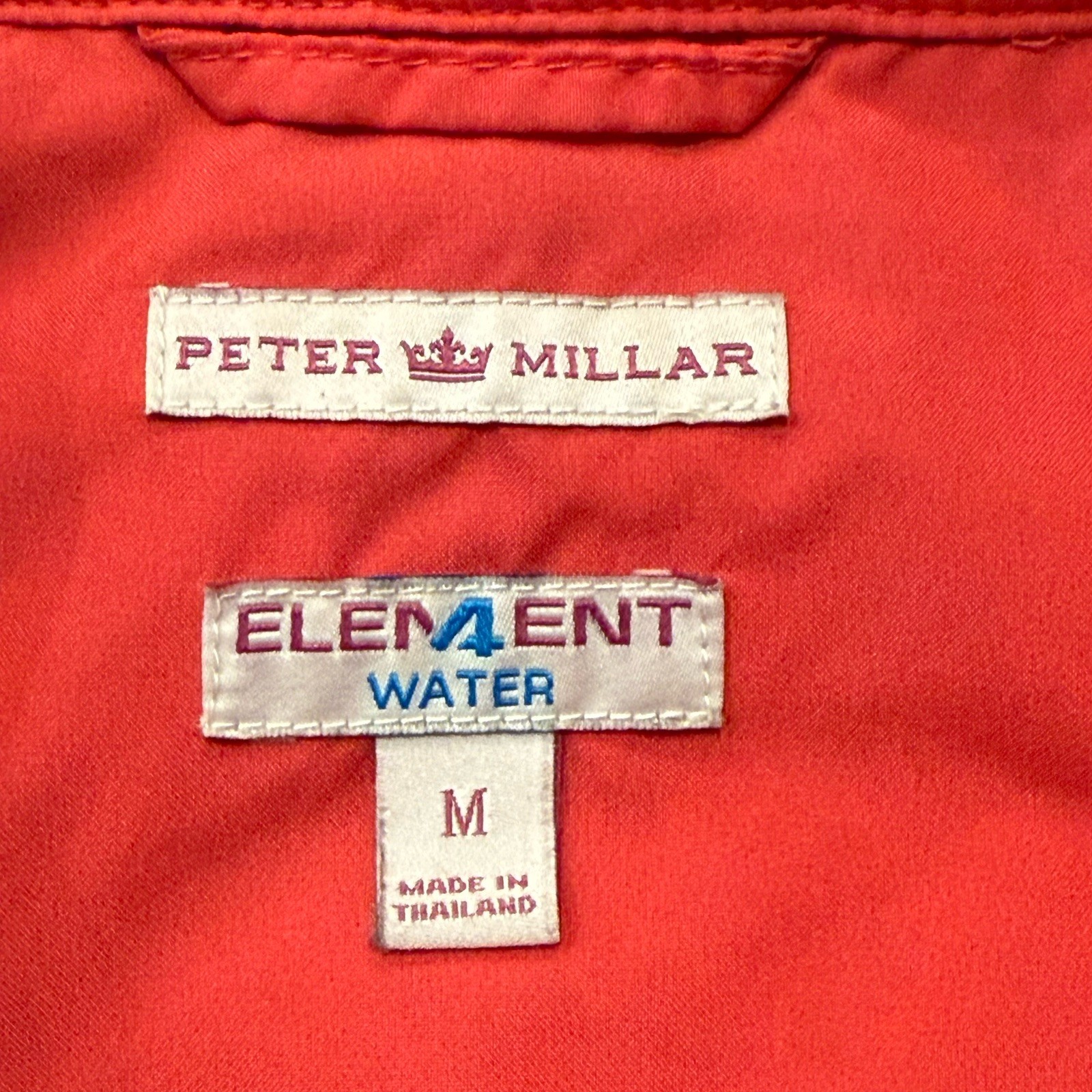 Peter Millar ELEMENT 4 WATER Snap Button Full Zip… - image 5