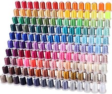  Embroidery Machine Thread Mega Kit 150 Color...