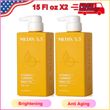 Vitamin C Cream Face  Body Lotion, Anti Aging Firming  Brightening Tone, 2 PK