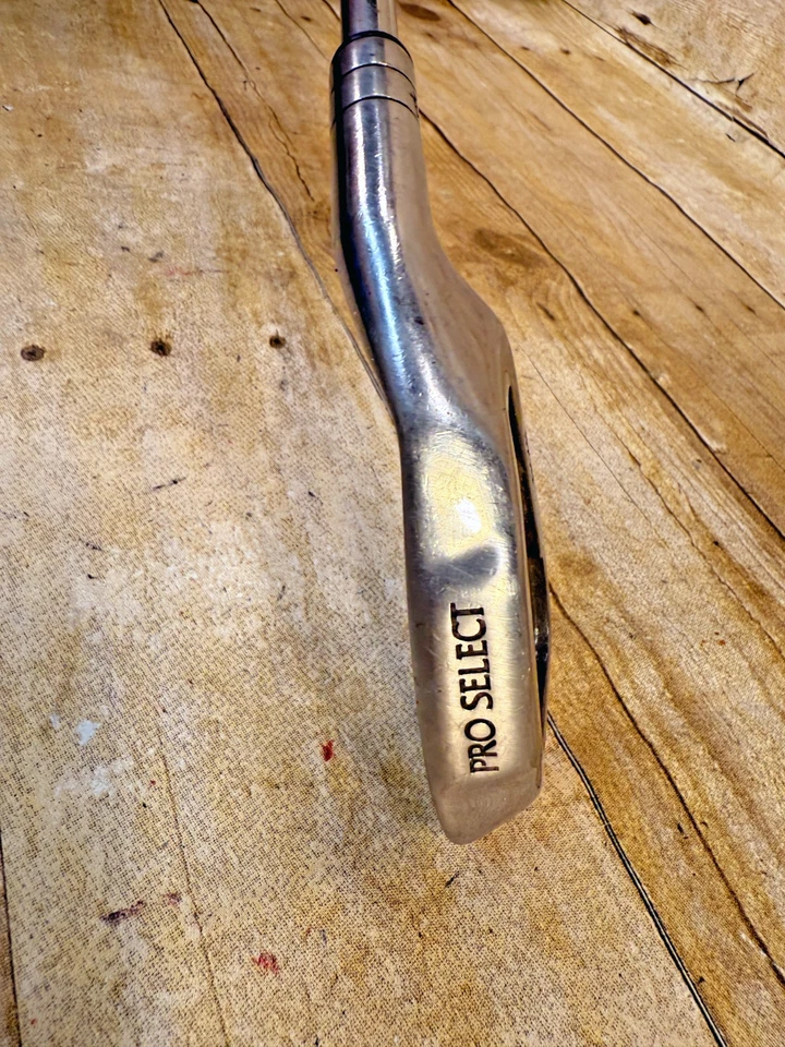 PRO SELECT AEROHEAD NICKEL 4 IRON REGULAR FLEX STEEL SHAFT 38.5" ⛳GOOD / FAIR⛳ - Image 3 of 4